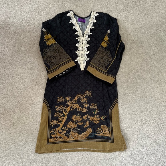 Sana Safinaz embroidered kameez top - Picture 1 of 4